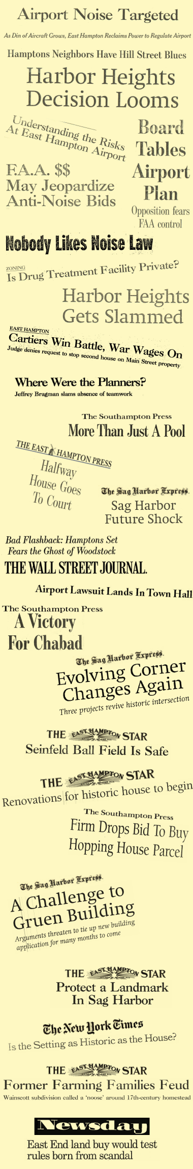 Press Headlines